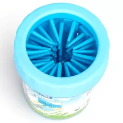 Kubek do mycia łap D9.5xH11cm silikonowy czyścik miękka szczotka - 8719138219483