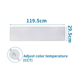 Panel plafon LED 120x30cm 32W 120lm CCT z przełącznikiem barwy światła - 8433325198121