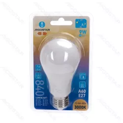 Żarówka LED 9W 840lm ciepła z czujnikiem ruchu i zmierzchu A60/E27 - 8433325387105