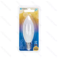 Żarówka LED 12W/230V 3000K 1060lm świecowa C37 E14 barwa biała ciepła - 8433325387198