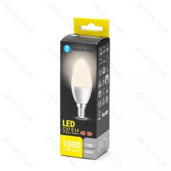 Żarówka LED 11W/230V 4000K 1060lm świecowa C37 E14 barwa neutralna - 8433325387228