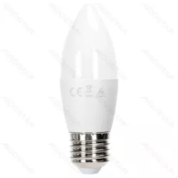 Żarówka LED 11W/230V 6500K 1060lm świecowa C37 E27 barwa biała zimna - 8433325387297