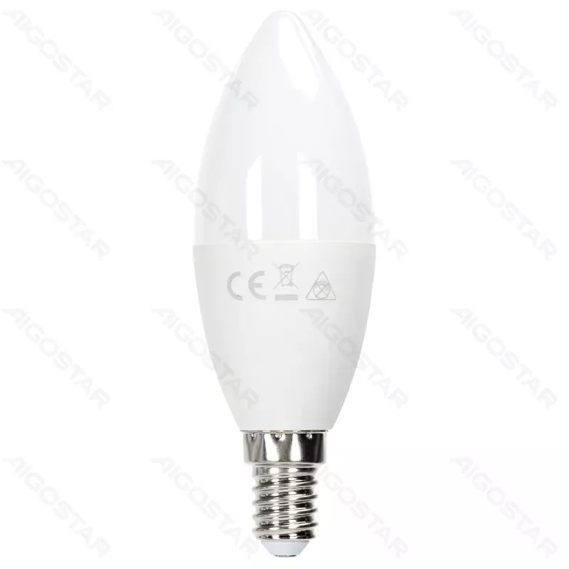 Żarówka LED 12W/230V 3000K 1170lm świecowa C37 E27 barwa biała ciepła - 8433325387433