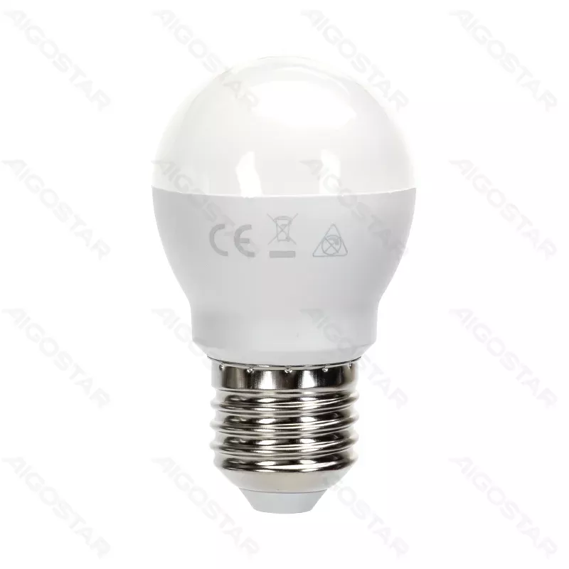 Żarówka LED 11W/230V 6500K 1060lm mała biała zimna kulka C37 gwint E27 - 8433325387778