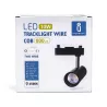 LED Dwuprzewodowe światło szynowe czarne 10W - 8433325198657