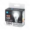 Żarówka LED 11W 6500K 1060lm biała kulka G45 E27 2szt białe zimne - 8433325387907