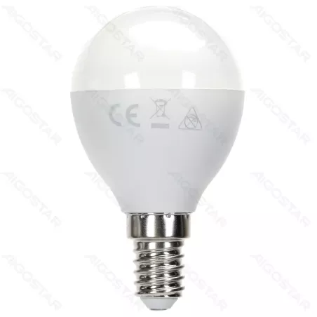 Żarówka LED 12W 6500K 1170lm biała mała zimna kulka G45 gwint E14 - 8433325387952