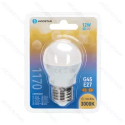 Żarówka LED G45 12W 3000K 1170lm E27 - 8433325387976