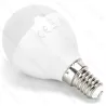 Żarówka LED 12W 6500K 1170lm biała kulka G45 E14 2szt białe zimne - 8433325388089