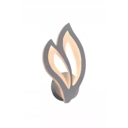 Nowoczesny Kinkiet Ścienny LED Lampka Nocna Kwiat Lotosu Biały - 5905965398139