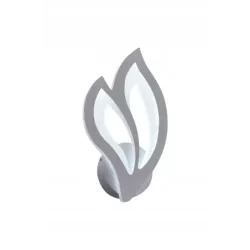 Nowoczesny Kinkiet Ścienny LED Lampka Nocna Kwiat Lotosu Biały - 5905965398139