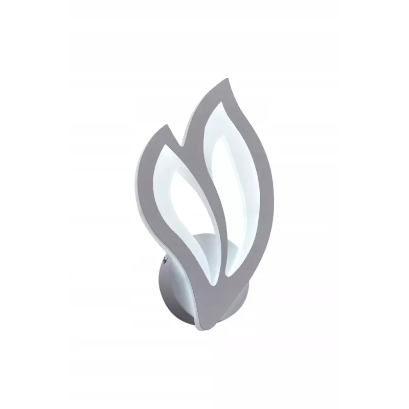 Nowoczesny Kinkiet Ścienny LED Lampka Nocna Kwiat Lotosu Biały - 5905965398139