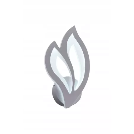 Nowoczesny Kinkiet Ścienny LED Lampka Nocna Kwiat Lotosu Biały - 5905965398139