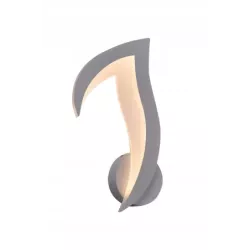 Nowoczesny Kinkiet Ścienny LED Lampka Nocna Kwiat Lotosu Biały - 5905965398139