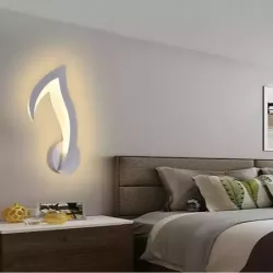 Nowoczesny Kinkiet Ścienny LED Lampka Nocna Kwiat Lotosu Biały - 5905965398139