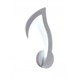 Nowoczesny Kinkiet Ścienny LED Lampka Nocna Kwiat Lotosu Biały - 5905965398139