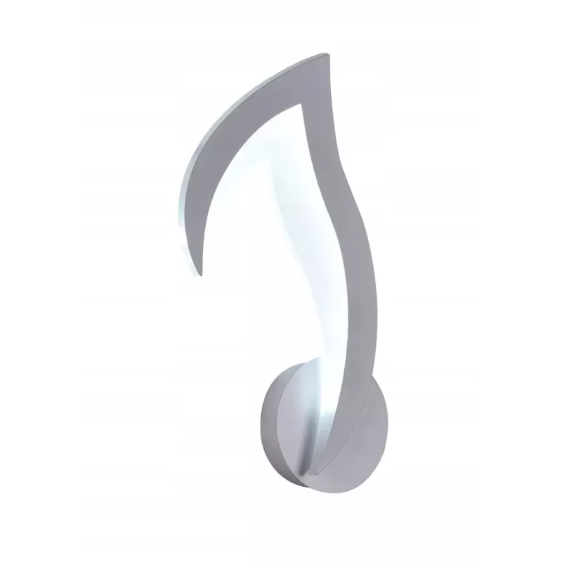 Nowoczesny Kinkiet Ścienny LED Lampka Nocna Kwiat Lotosu Biały - 5905965398139