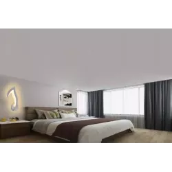 Nowoczesny Kinkiet Ścienny LED Lampka Nocna Kwiat Lotosu Biały - 5905965398139