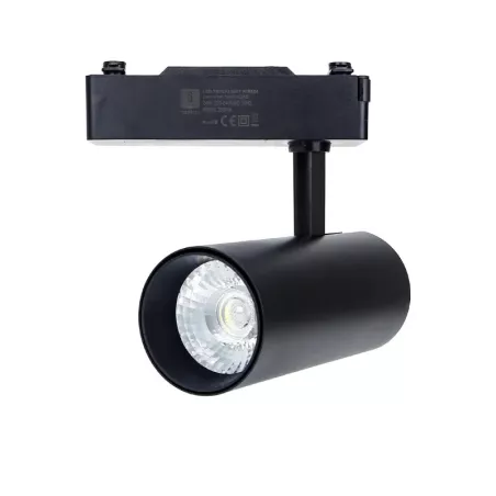 LED Dwuprzewodowe światło szynowe czarne 24W - 8433325198695