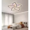 Nowoczesny Plafon LED RGB Sufitowy Kwiat Lotosu do Salonu Biały z Pilotem - 5905965398528