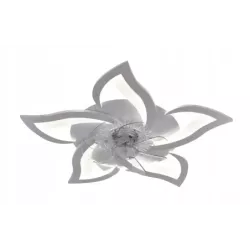 Nowoczesna Lampa Sufitowa z Wiatrakiem LED Plafon z Pilotem BT Wiatrak - 5905965398450