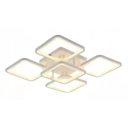 Żyrandol LED Kwadrat Plafon Lampa Sufitowa Biała - 5905965398429