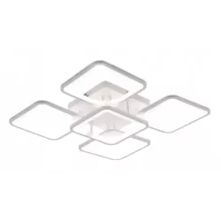 Żyrandol LED Kwadrat Plafon Lampa Sufitowa Biała - 5905965398429
