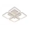 Lampa Sufitowa Plafon LED z Pilotem Biały Kwadratowy Kwadrat - 5905965398092