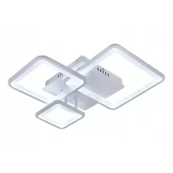 Żyrandol LED Kwadrat Plafon Lampa Sufitowa Biała - 5905965398023