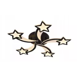 Żyrandol LED Lampa Sufitowa Dziecięca Gwiazdy - 5905965398054