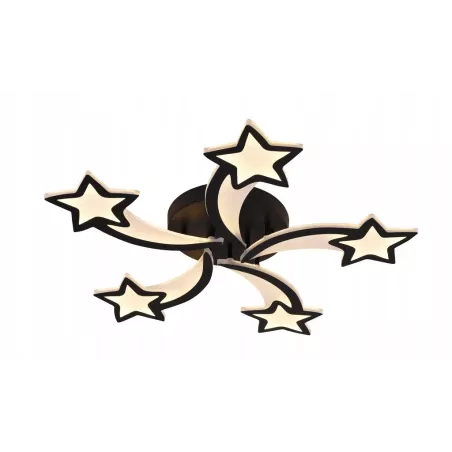 Żyrandol LED Lampa Sufitowa Dziecięca Gwiazdy - 5905965398054