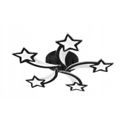 Żyrandol LED Lampa Sufitowa Dziecięca Gwiazdy - 5905965398054