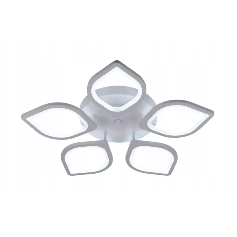 Nowoczesna Lampa Sufitowa Flower LED Plafon z Pilotem BT - 5905965398177