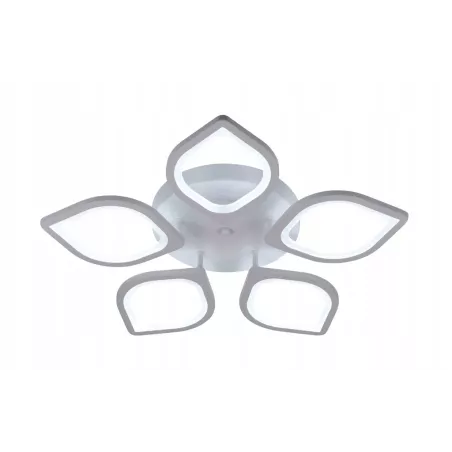 Nowoczesna Lampa Sufitowa Flower LED Plafon z Pilotem BT - 5905965398177