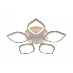 Nowoczesna Lampa Sufitowa Flower LED Plafon z Pilotem BT - 5905965398177