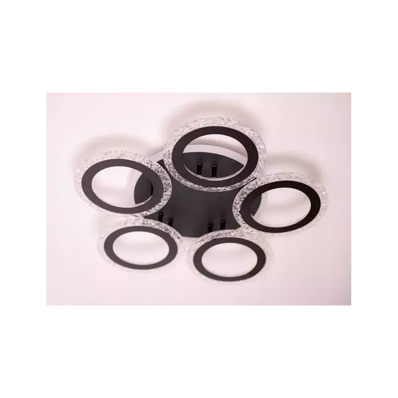 Żyrandol Kryształowy RGB Lampa Sufitowa Kryształowa Plafon Glamour - 5906892269011