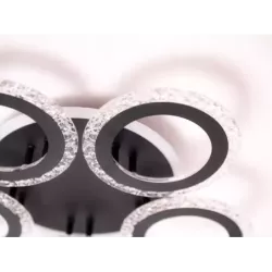 Żyrandol Kryształowy RGB Lampa Sufitowa Kryształowa Plafon Glamour - 5906892269011