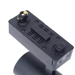 LED Trójprzewodowe światło szynowe czarne 10W - 8433325198718