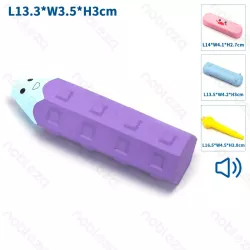 Zabawka dla psa z serii przybory szkolne gryzak z dźwiękiem około 14cm - 8719138214563