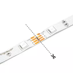 Taśma do podświetlenia tv USB/5V RGB-4.9W 2M 60LED zestaw z pilotem - 8433325323028