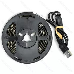Taśma do podświetlenia tv USB/5V RGB-4.9W 2M 60LED zestaw z pilotem - 8433325323028