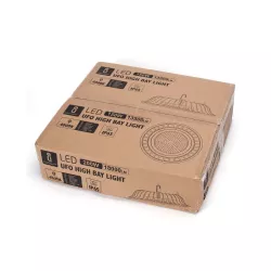 Lampa 150W/230V przemysłowa LED UFO High Bay 12400lm neutralna 120° - 8433325198787