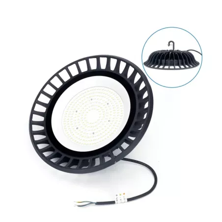 Lampa 150W/230V przemysłowa LED UFO High Bay 12400lm biała zimna 120° - 8433325198794