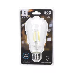 Żarówka LED Filament ST64 retro E27 4W/230V przezroczysta zimna 500lm - 8433325198916