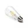 Żarówka LED Filament ST64 retro E27 8W/230V przezroczysta ciepła 950lm - 8433325198947