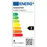 Żarówka LED 4W/230V Filament kula G80 E27 barwa biała zimna 470lm - 8433325198978