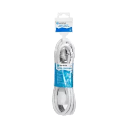 Przedłużacz sieciowy wtyk - gniazdo z uziemieniem 3 m biały 3G 1,5 mm2 - 8433325331429