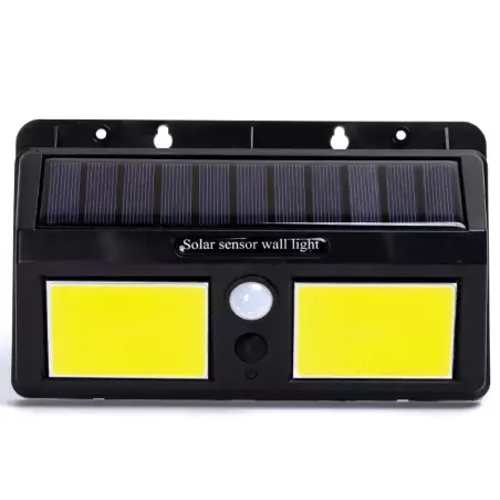 Solarna lampa 1,5 W 200lm 6500K ścienna COB LED z czujnikiem ruchu - 8433325329310