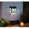Lampka ozdobna ścienna solarna 1.2lm kolorowa RGB ogrodowa zewnętrzna - 8433325321840