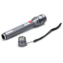 Latarka LED 213lm na dwie baterie R-6 klasyczna silna 3 tryby pracy - 8433325378103